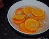 A picture of step 3 of Candied orange slices.