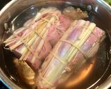 Hình bước làm 1 của món Bắp bò ngâm mắm gừng