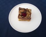A picture of step 8 of Nutella and Raspberry Cake.
