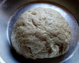 A picture of step 1 of Mandazi with cardamom powder.