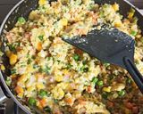 A picture of step 7 of Corn Veg Supreme.