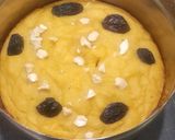 A picture of step 6 of Mango -Suji Cake.