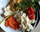 Foto langkah ke 1 dari resep Capcay sayur dan daging sapi.
