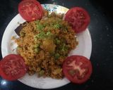 टोम्याटो राईस रेसपी (Tomato rice recipe in marathi) रेसिपी स्टेप 5 फोटो 