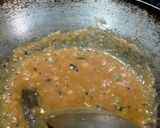 A picture of step 7 of Dahi moong daal with pitha curry.(moong dal with yogurt recipe).