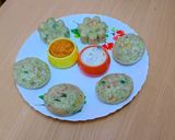 A picture of step 11 of Moringa Veg Rava Idli (No Fermentation | Kid-Friendly | 10-Minute Recipe).