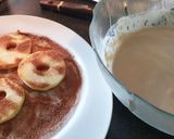 Une image de l'étape 2 de Beignets aux pommes à la bière brune.