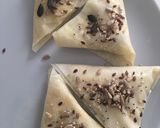Foto del paso 4 de la receta: Samosas de queso de burgos y pesto