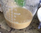 Foto del paso 1 de la receta: Banana-avena-frutos rojos pancakes