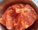 A picture of step 6 of Khatay aloo.