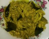 Foto langkah ke 4 dari resep Ayam Suwir Santan Aroma Jeruk.
