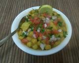 Ghungni/Chole Matar Chaat recipe step 5 photo