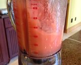 A picture of step 2 of Watermelon Sorbet.
