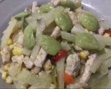 Foto langkah ke 4 dari resep Oseng labu siem ala ala Anak Rantau.