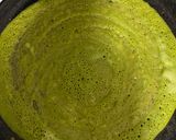 A picture of step 3 of Spinach Dosa.
