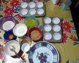 Foto del paso 1 de la receta: Muffins de manzana con canela