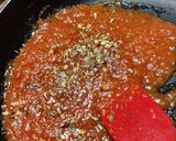 A picture of step 3 of Penne Arrabbiata.