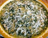 Foto del paso 7 de la receta: 74.🥮Quiche saludable al curry de espinacas, pollo y pasas🥬🍗🍇