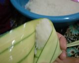 Gambar langkah 5 resipi Ketupat Palas Lemak Versi kelantan.