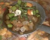 Foto langkah ke 5 dari resep Sayur Asem-Asem Kikil Buncis.