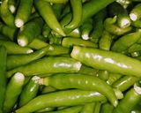 हरी मिर्च के टिपोरे (hari mirch ke tipode recipe in Hindi) रेसिपी चरण 1 फोटो
