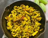 A picture of step 3 of Potala Aloo bhaja (Pointed gourd & Potato fry).