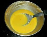 A picture of step 1 of Mango custard pudding.