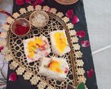 A picture of step 3 of Raksha Bandhan Steam Sandesh.