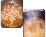 Tejfölös csirkemell pörkölt, füstölt sajttal recept fázis 4 fotója