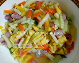 Foto langkah ke 3 dari resep Acar Timun Wortel Nanas (acar mentah).