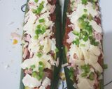 Foto del paso 5 de la receta Pizzeta de calabacín en el microondas