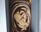 A picture of step 7 of Zebra cake.
