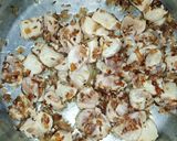 A picture of step 7 of Cuby Chicken Pasta.