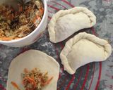 Hình bước làm 4 của món Bánh gối ( Bánh quai vạc)