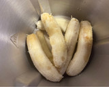 Foto del paso 1 de la receta: Brownie saludable de plátano y mantequilla de cacahuete