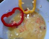 Foto langkah ke 2 dari resep Menu Sarapan Diet: Telur Tahu Paprika.