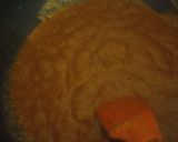 A picture of step 5 of Rava besan ladu.