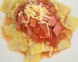 รูปขั้นตอนการทำที่ 4 ของ Ravioli ซอสมะเขือเทศ