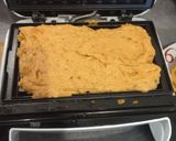 Une image de l'étape 3 de Gaufres de patates douces.
