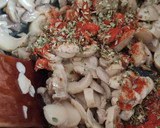 Foto del paso 2 de la receta: Spaghetti con mucho perejil y champiñones de lata 🍝 🌱🍄