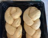 Töltött fonott kalács recept fázis 6 fotója