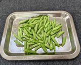 四季豆炒雙蛋(簡單料理)的食譜步驟2照片