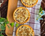 عکس مرحله 1 از دستور تارت هلو شنی مجلسی 🍑🥧