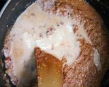 A picture of step 12 of Panee rMakhana, grapes raita, rajgiri halwa and farari bhakhri.