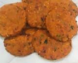 A picture of step 6 of Methi Beetroot Puri.
