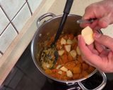Foto del paso 5 de la receta Crema de calabaza y manzana