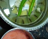 A picture of step 3 of Sindhi kadhi.