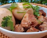 A picture of step 3 of Braised Sail Rib with Eggs.