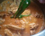 A picture of step 6 of Instant achari sauce chicken 😋😋.