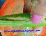 A picture of step 2 of Stuffed Mirchi Bajji || Andhra style Mirchi Bajji.